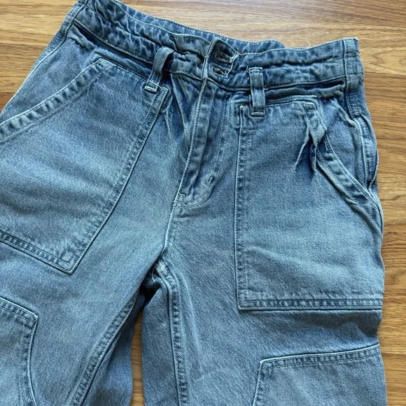 Anthropology Pilcro The Wanderer Relaxed Jeans Blue Denim Boho Straight 27 - Picture 7 of 16